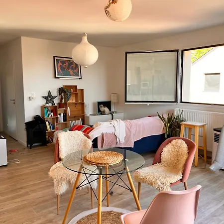 Quarto em Acomodações Particulares Privée à L'étage Dans Un Duplex Calme à Chantenay *